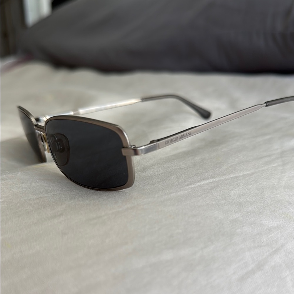Giorgio Armani Silver Sunglasses